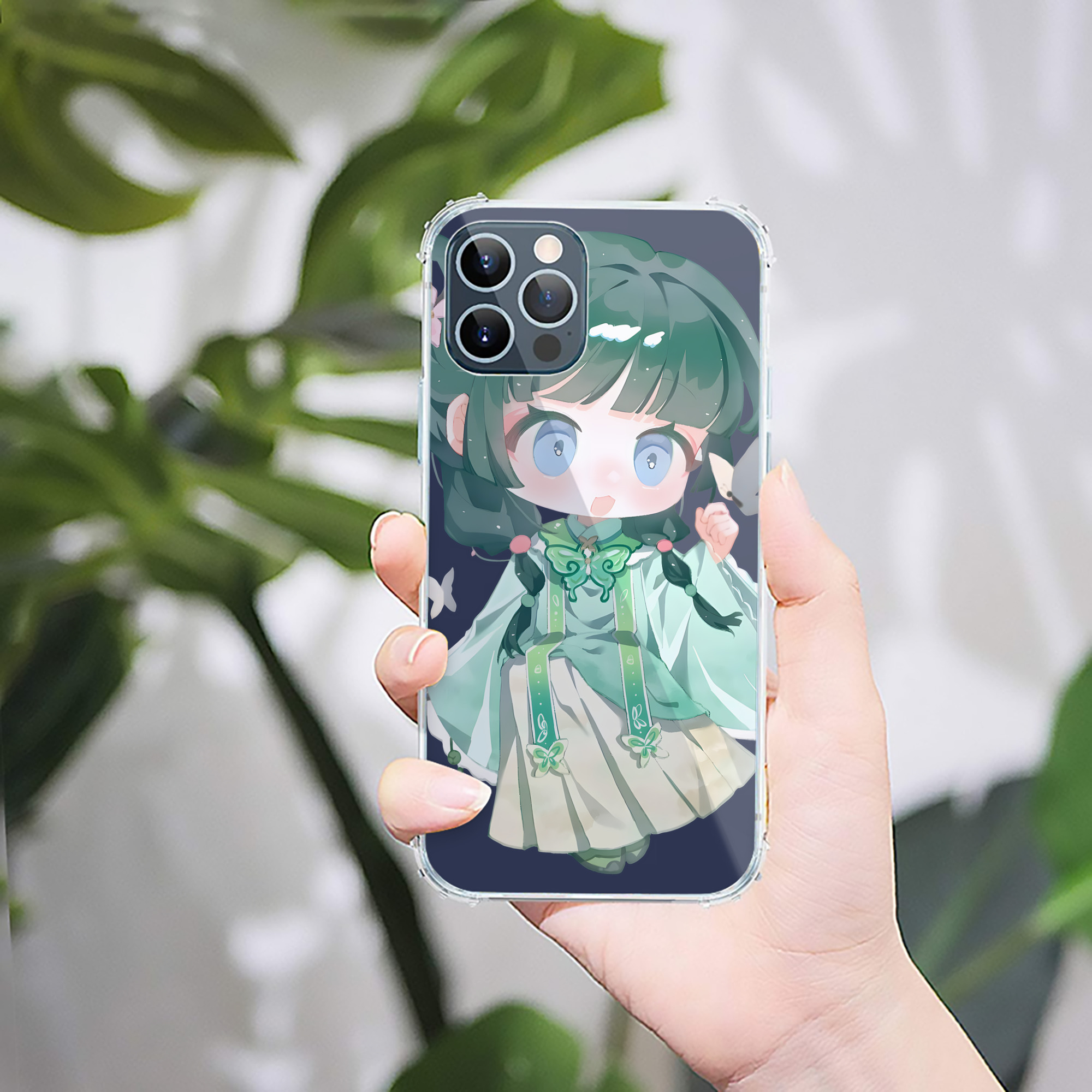 （画像用） 薬屋のひとりごと The Apothecary Diaries 【iPhone 12シリーズ対応】透明スマホケース（クリアソフトケース）